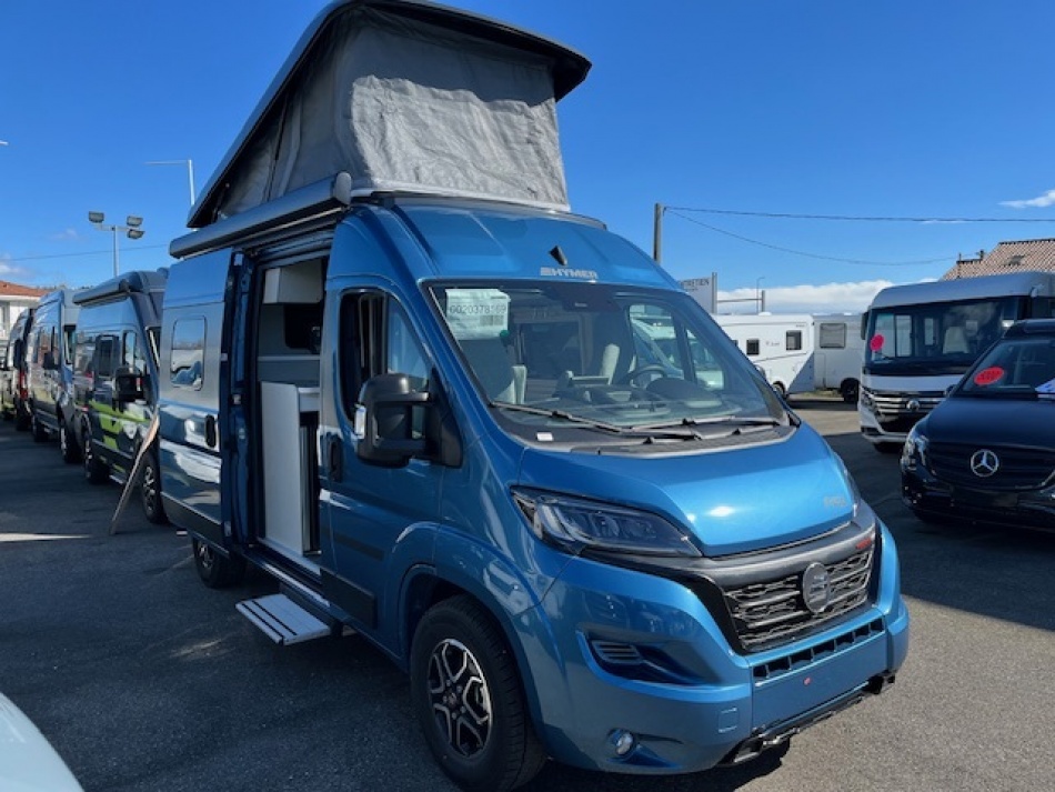 camping car HYMER CAMPER VANS FREE 140 CV BOITE AUTOMATIQUE 540 BLEU EVOLUTION modèle 2024