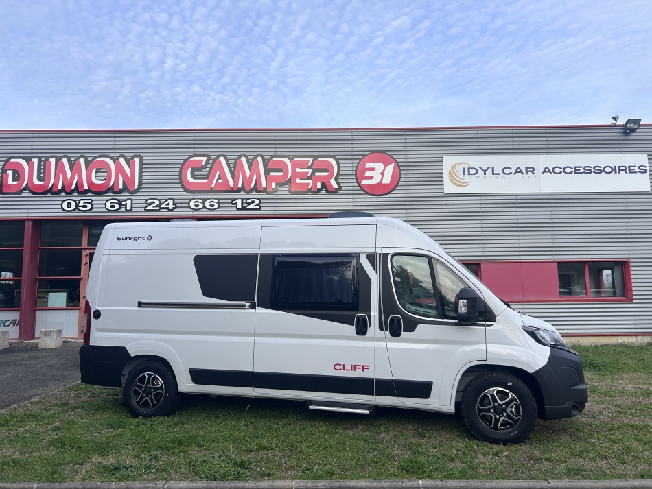 camping car SUNLIGHT CLIFF 600 modèle 2026