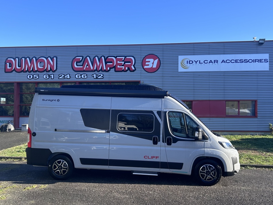 camping car SUNLIGHT CLIFF 600 X mod&egrave;le 2026